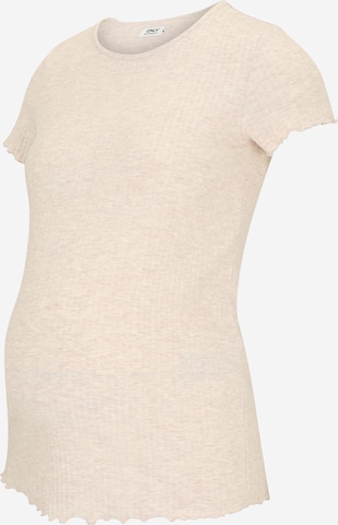 Only Maternity T-Shirt 'OLMEMMA' in Grau: Vorderseite