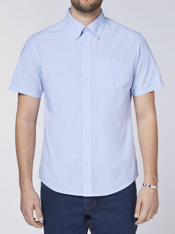 Polo Sylt Regular fit Button Up Shirt in Blue