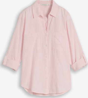 TOM TAILOR Blus i lila: framsida