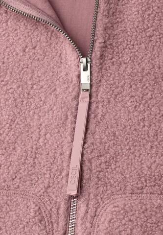 CECIL Zip-Up Hoodie in Pink