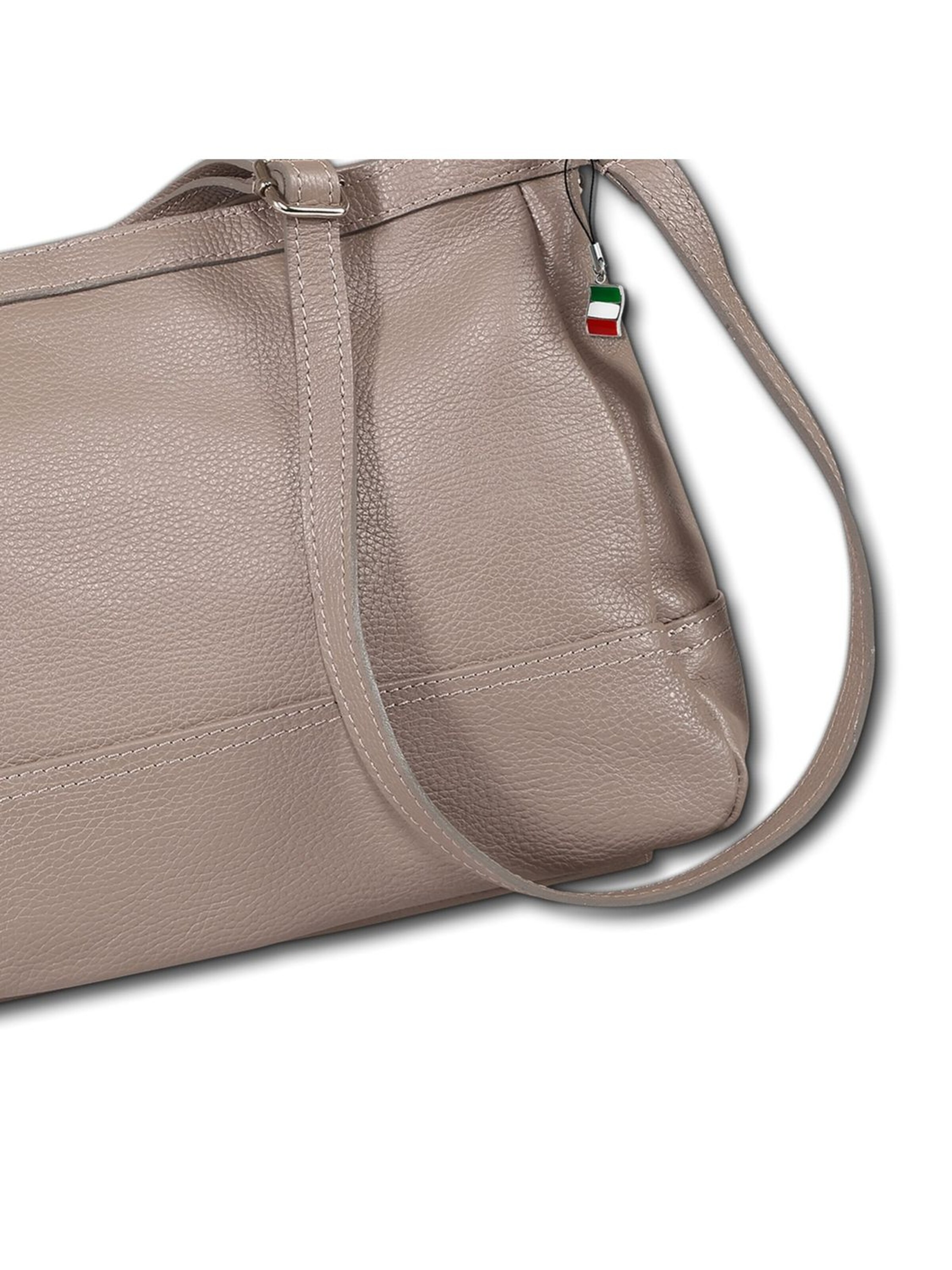 Florence Schoudertas in Grijs