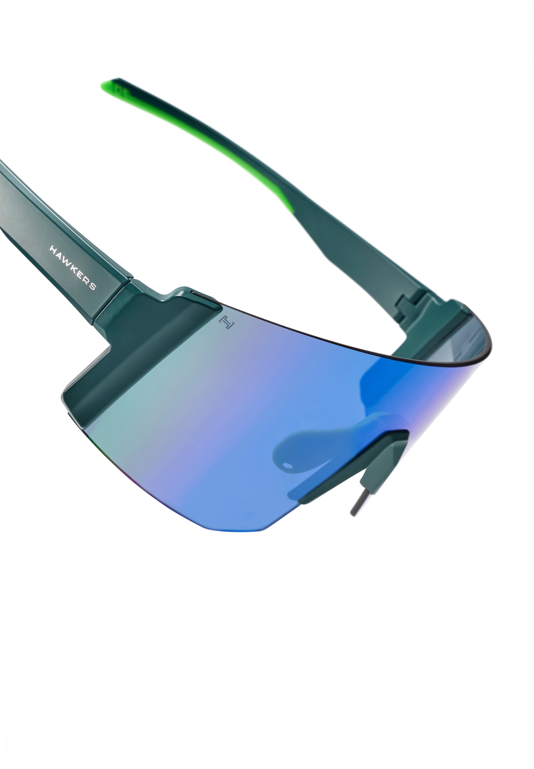 HAWKERS Okulary przeciwsłoneczne 'LYNX BIG' w kolorze zielony