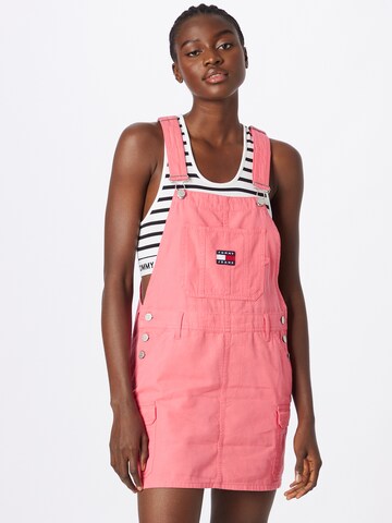 Tommy Jeans Dress in Pink: front