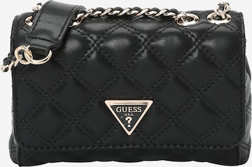 GUESS Umhängetasche 'Giully' in Schwarz: Vorderseite
