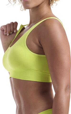 ADIDAS SPORTSWEAR Bralette Sports Bra ' SCOOP LOUNGE BRA ' in Yellow