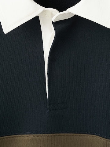 MANGO MAN Sweatshirt 'PETERB' i blå