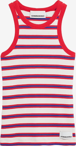 ARMEDANGELS Top 'KANITAA' in Weiß: Vorderseite