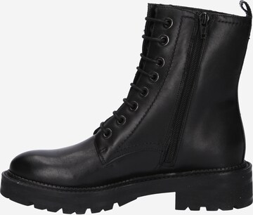 Dune LONDON Lace-Up Ankle Boots 'PRESS' in Black