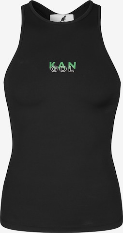 KANGOL Top 'Eve' in Black: front