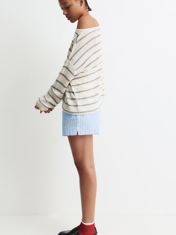 Pull-over oversize Pull&Bear en gris