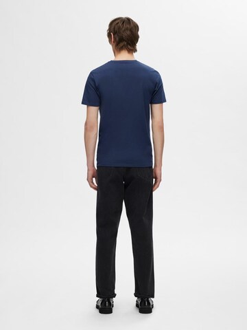 Maglietta 'Roland' di SELECTED HOMME in blu