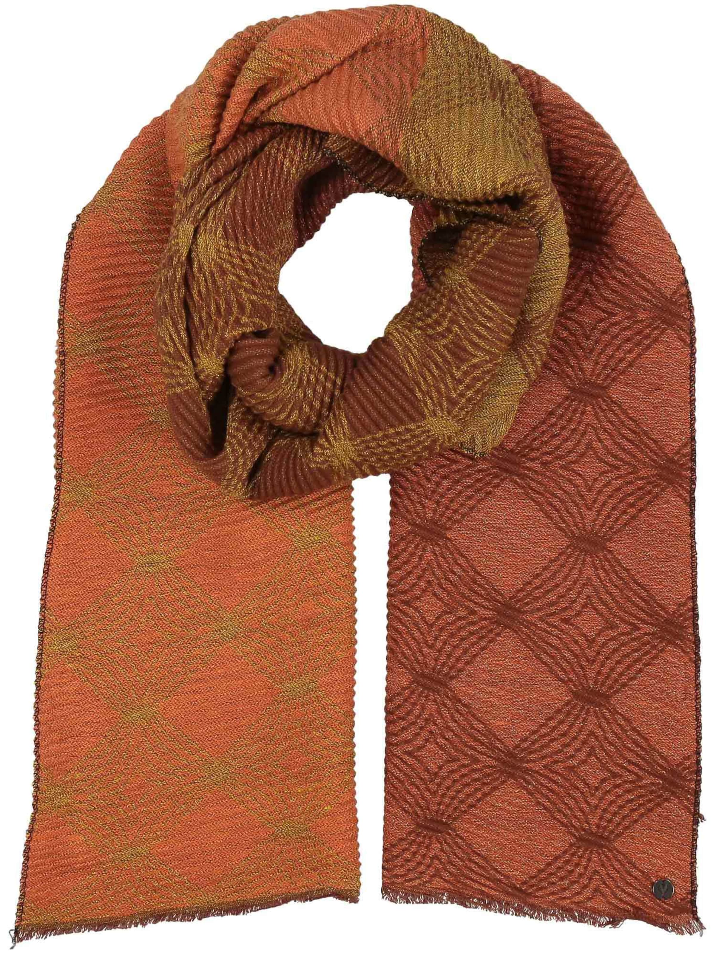 FRAAS Schal in Orange: Vorderseite