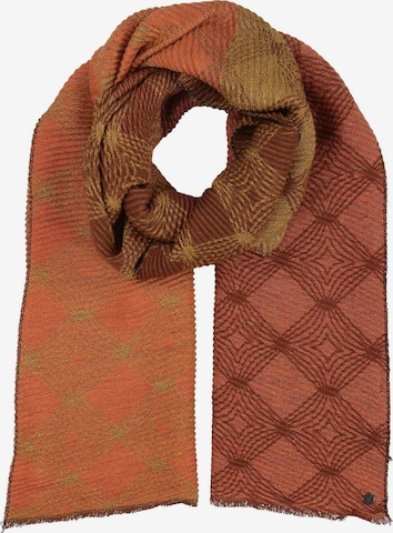 FRAAS Schal in Orange: Vorderseite
