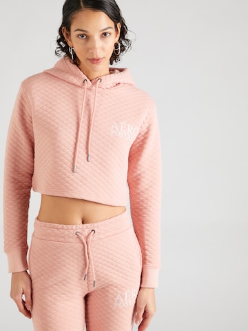 Sweat-shirt AÉROPOSTALE en rose : devant