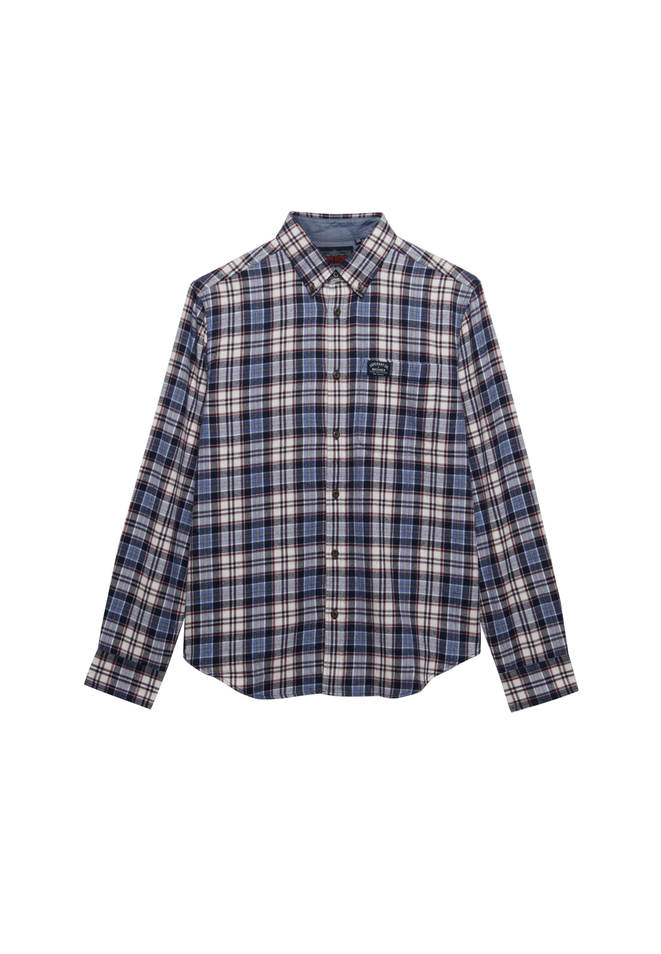 Superdry Overhemd in Blauw: voorkant