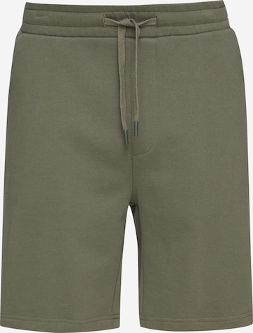 QS Regular Pants in Green: front