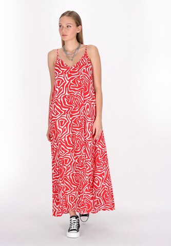 myMo ROCKS - Vestido de verano 'Young Fashion' en rojo