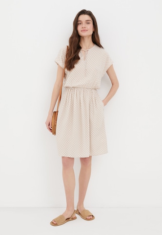Finn Flare Zomerjurk 'Print' in Beige