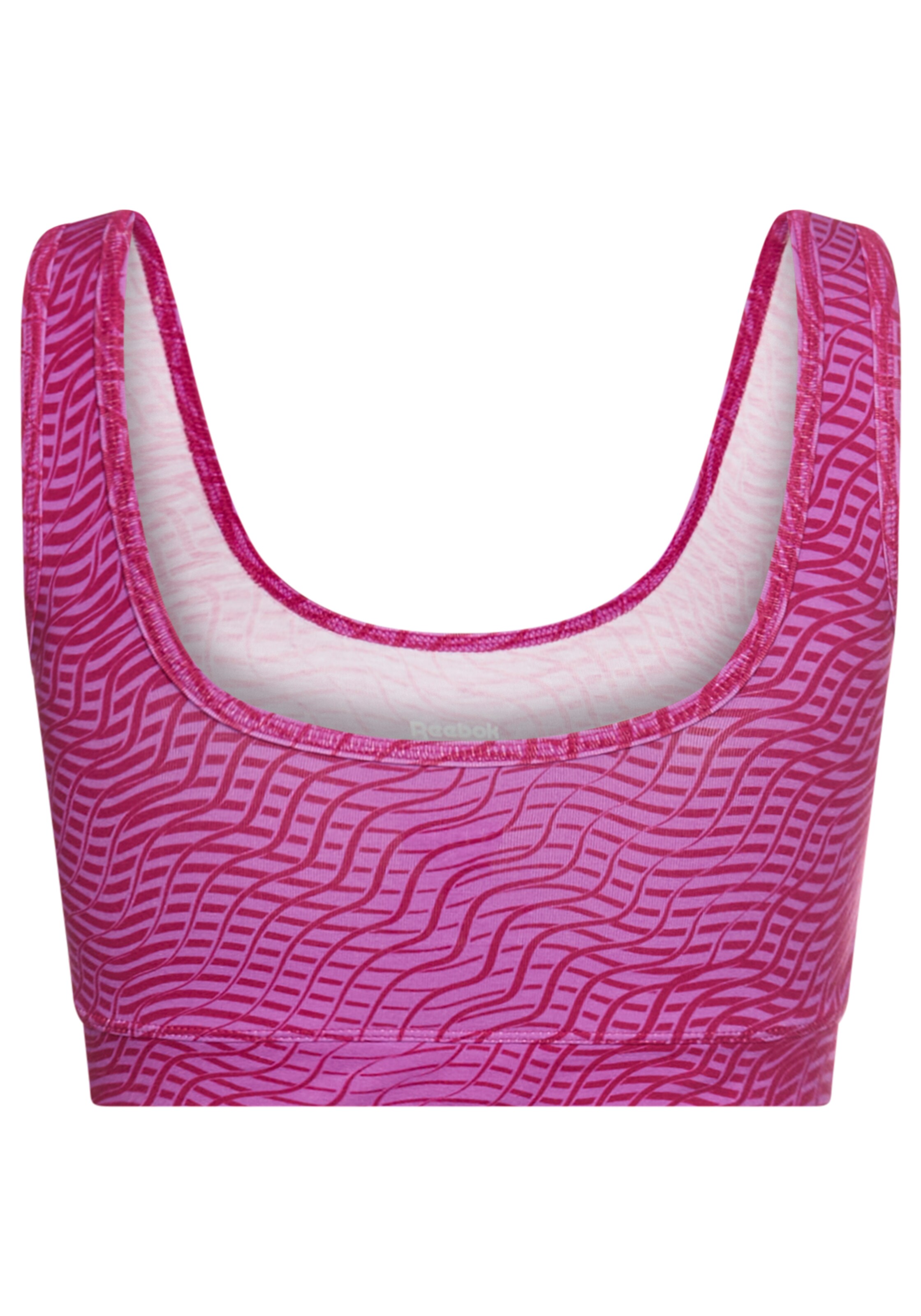 Reebok Bustier Sport-BH in Pink