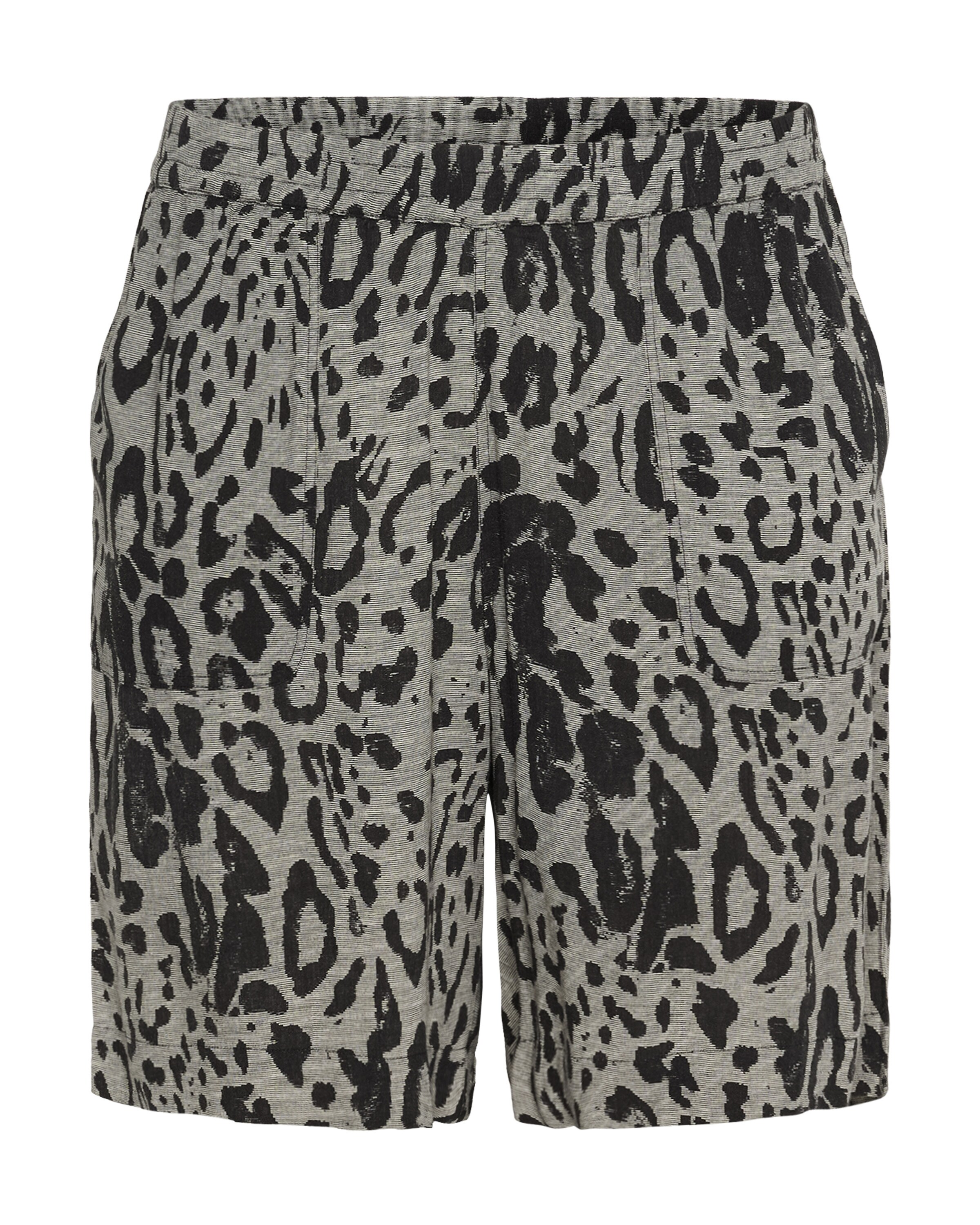 KAFFE CURVE Wide Leg Hose 'Mille' in Mischfarben: Vorderseite