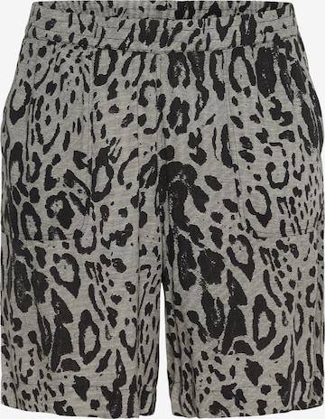 KAFFE CURVE Hose 'Mille' in Grau: Vorderseite