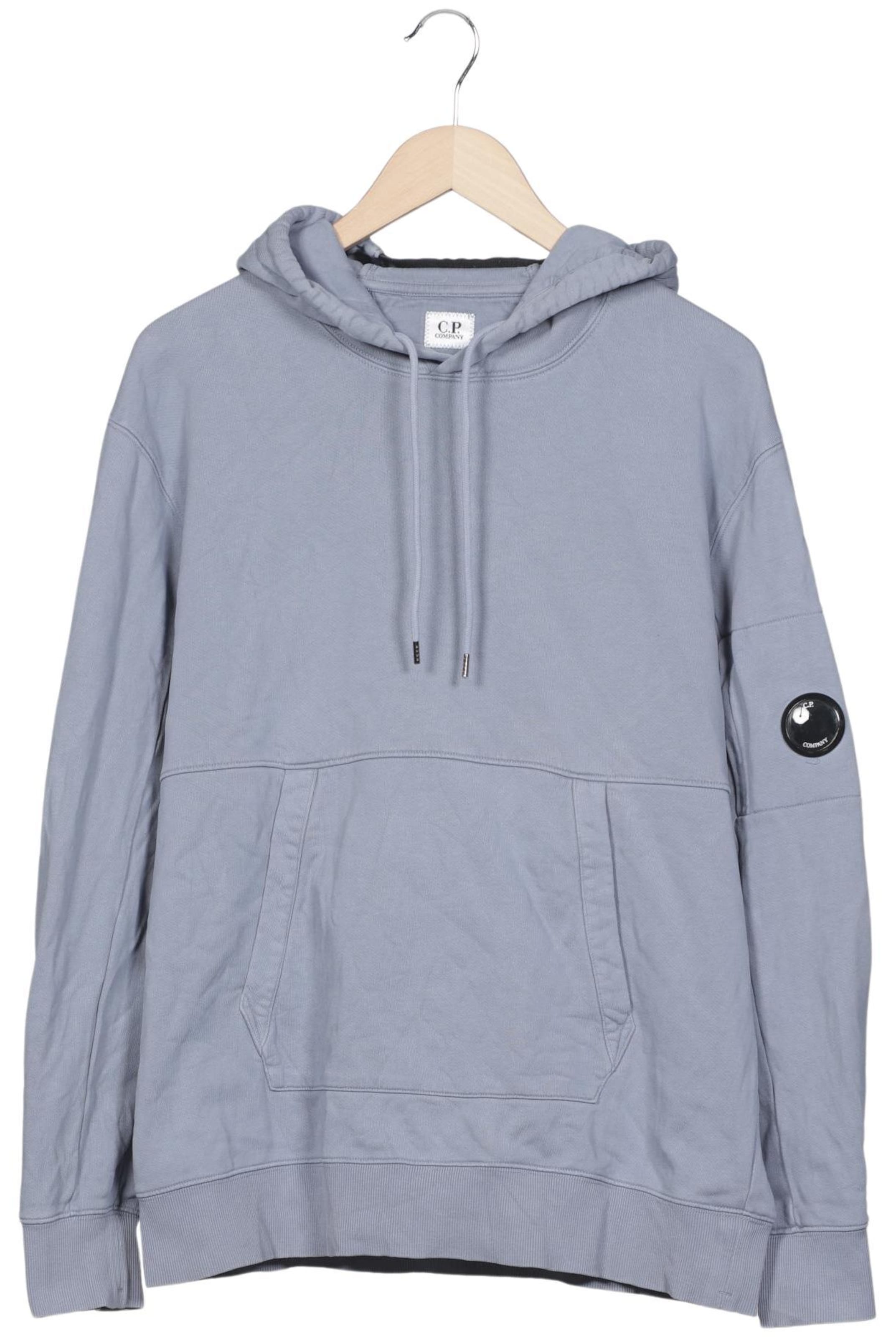 C.P. Company Sweatshirt & Zip-Up Hoodie in XXL in Blue: front