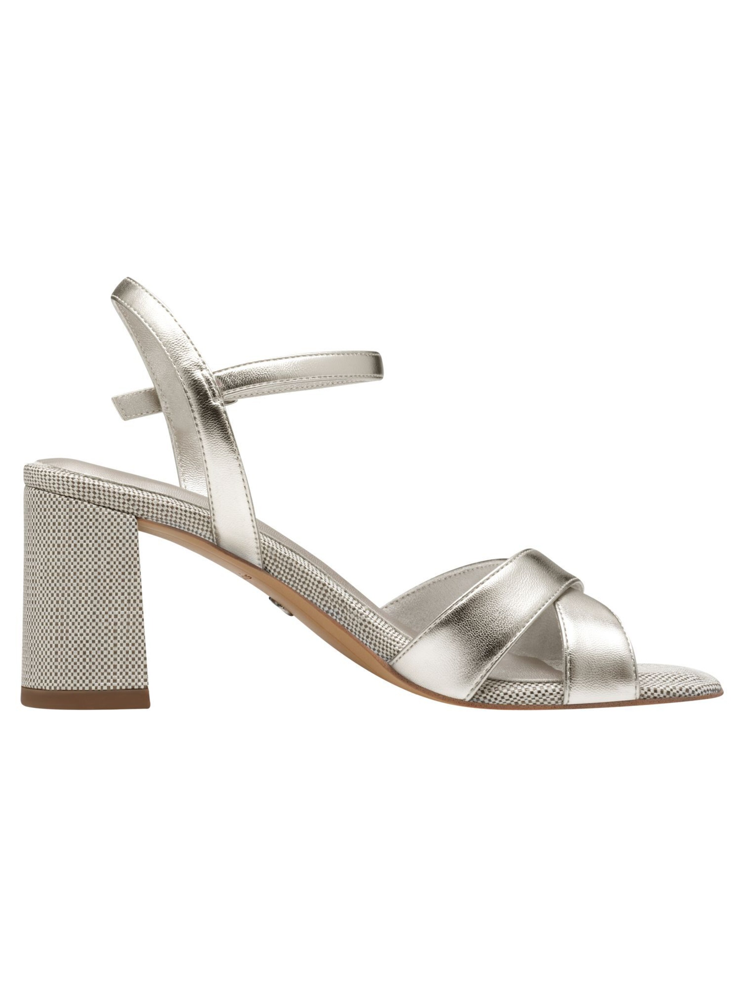 Sandales Tamaris en argent