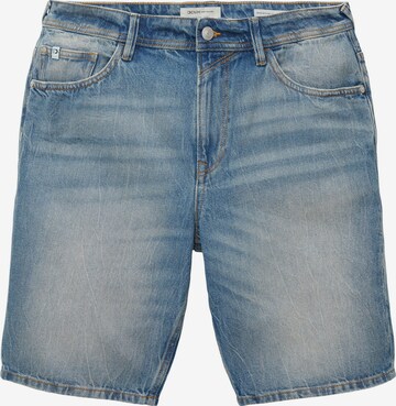 TOM TAILOR DENIM Shorts in Blau: predná strana