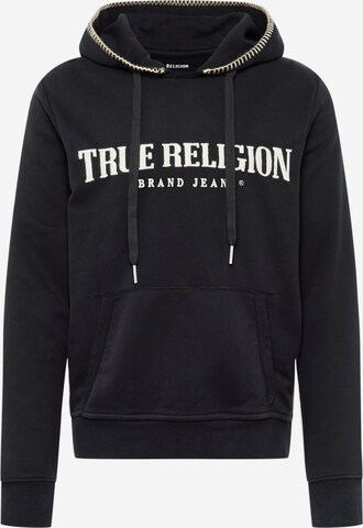 Felpa di True Religion in nero: frontale