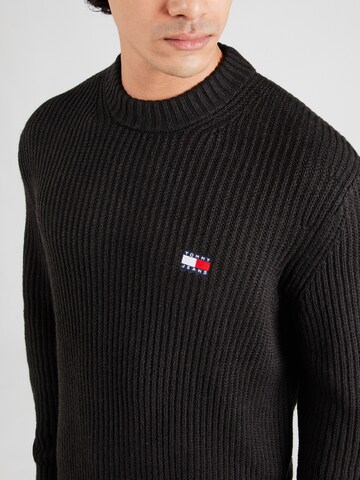Pull-over Tommy Jeans en noir