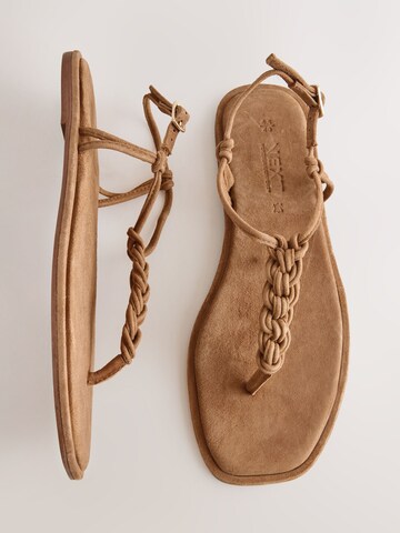 Next Sandale in Braun