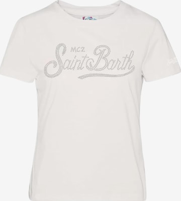 T-shirt MC2 Saint Barth en blanc : devant