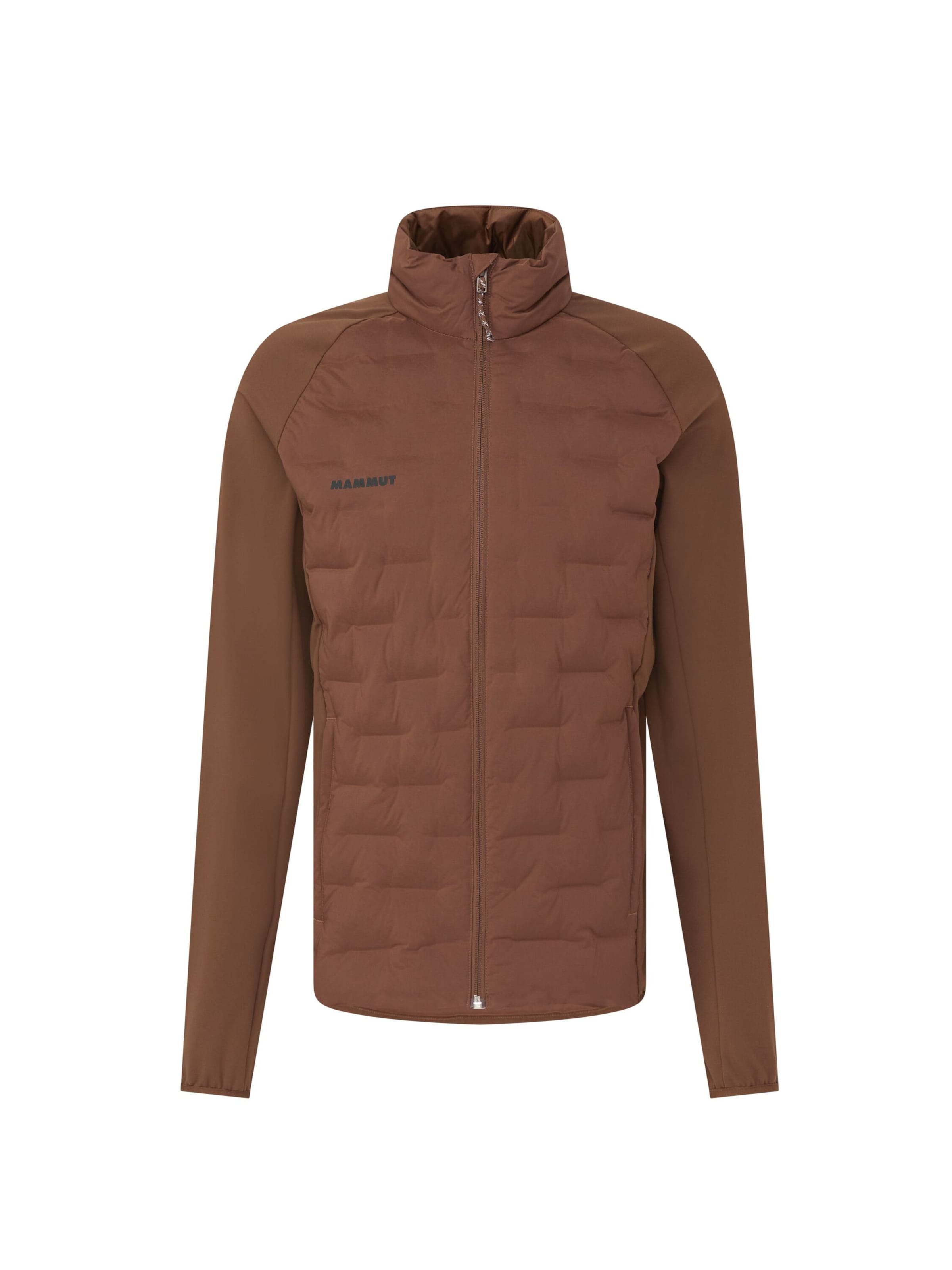 MAMMUT Outdoor jacket 'Sender IN Hybrid' in Brown: front
