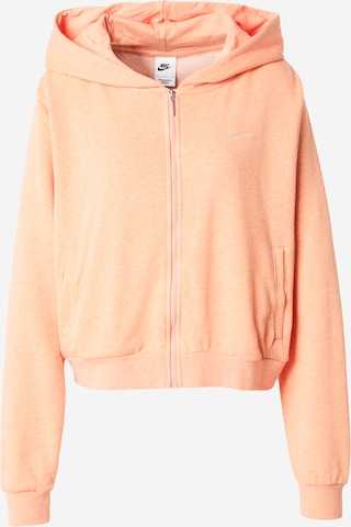 Nike Sportswear Jopa na zadrgo | oranžna barva: sprednja stran