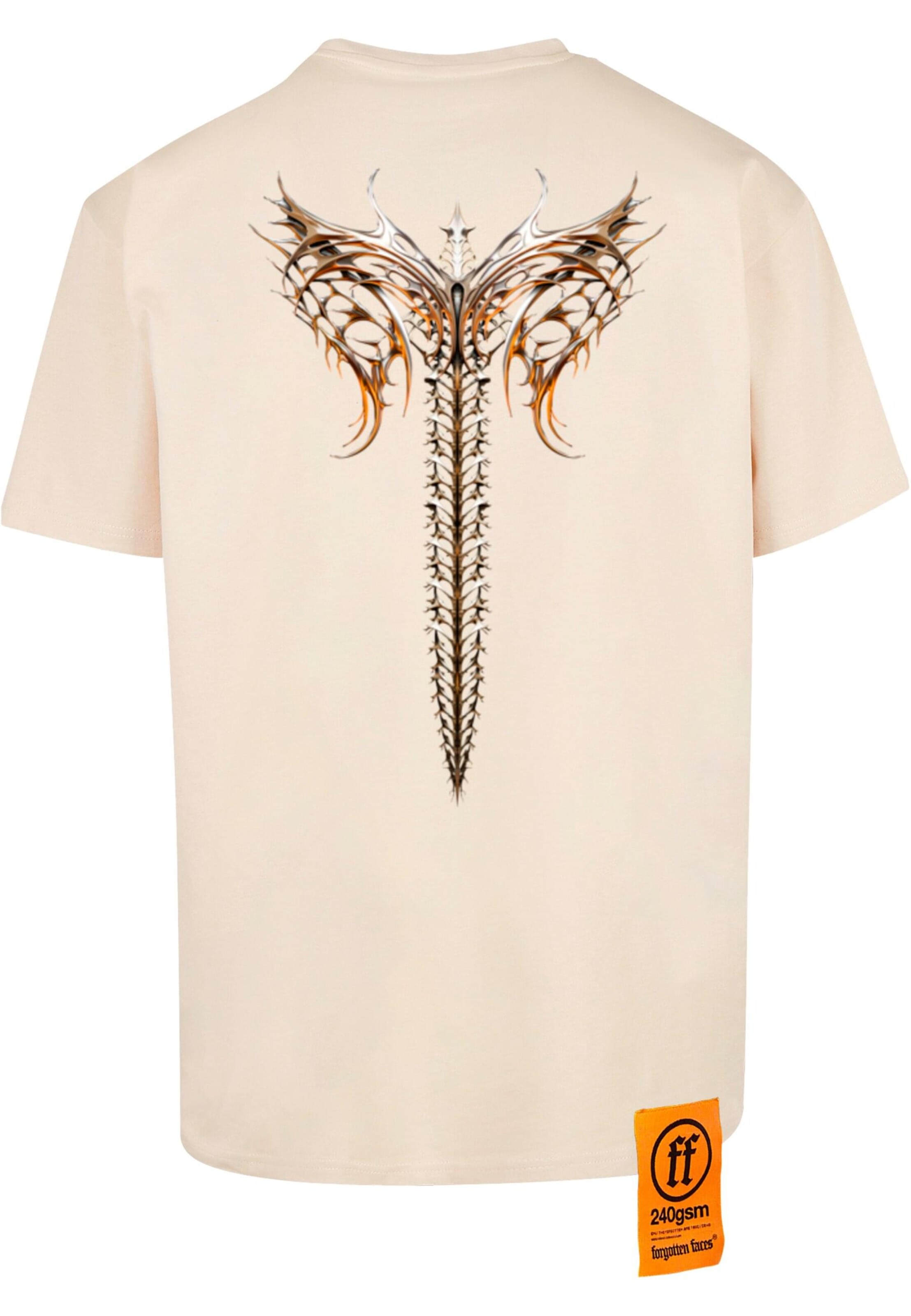 Maglietta di Forgotten Faces in beige