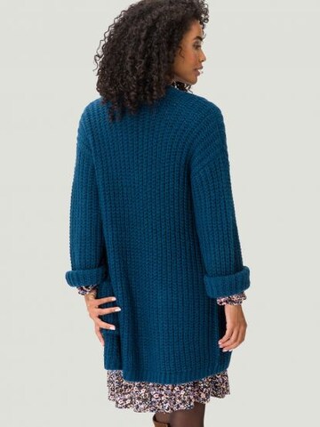 zero Strickjacke Long Style in Blau