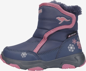 KangaROOS Snow Boots in Blue: front