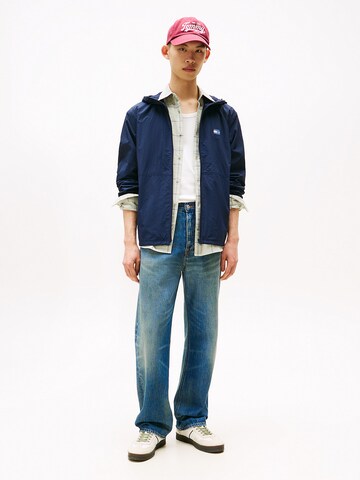Tommy Jeans Φθινοπωρινό και ανοιξιάτικο μπουφάν σε μπλε