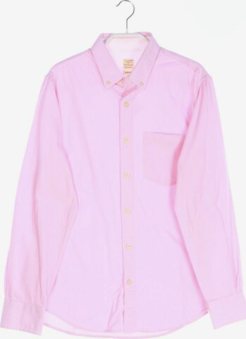 GIORDANO Button-down-Hemd S in Pink: predná strana