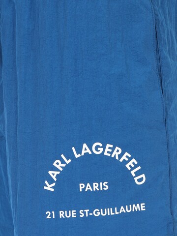 Karl Lagerfeld Шорти за плуване в синьо