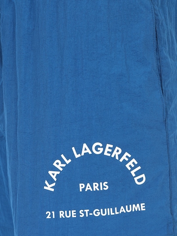 Karl Lagerfeld - Calções de banho em azul