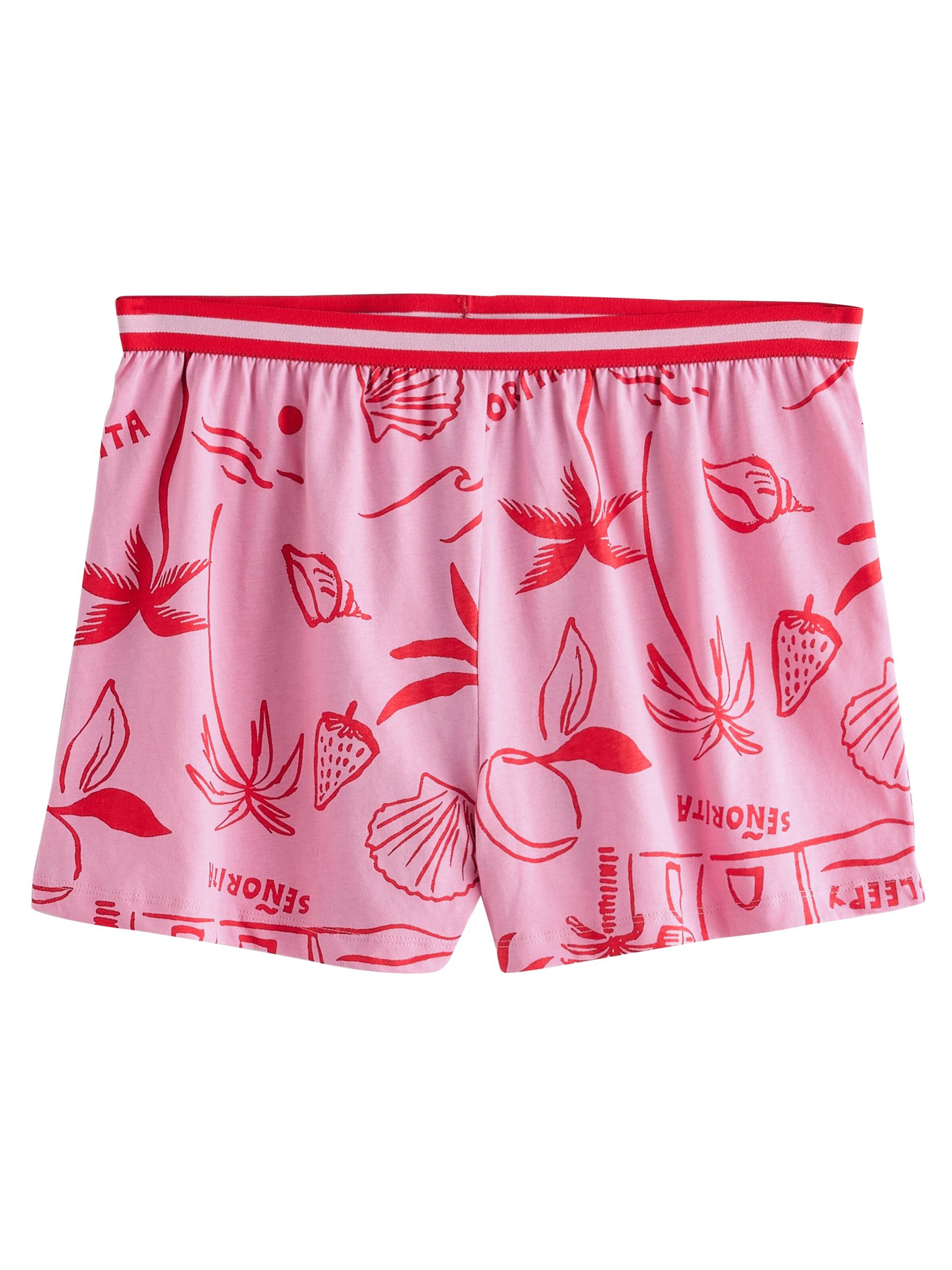 Next Шорти в червено