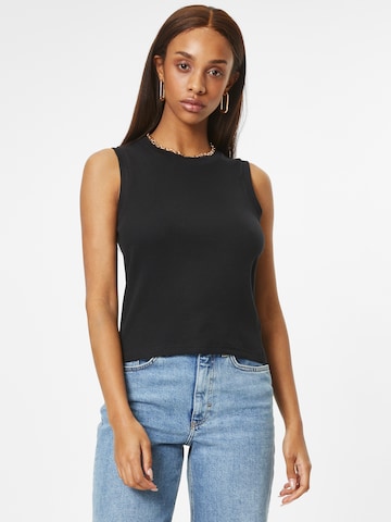 Denim Project Top 'NIKI' in Black: front