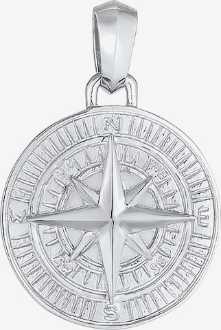 KUZZOI Anhänger 'Kompass' in Silber: predná strana