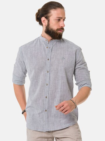 Coupe slim Chemise CIPO & BAXX en gris