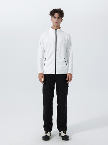 Youthup Athletic Cardigan in White