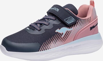 KangaROOS Sneakers 'Unique' in Blauw: voorkant