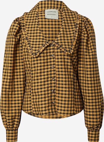 Camicia da donna 'PENNY' di Damson Madder in giallo: frontale