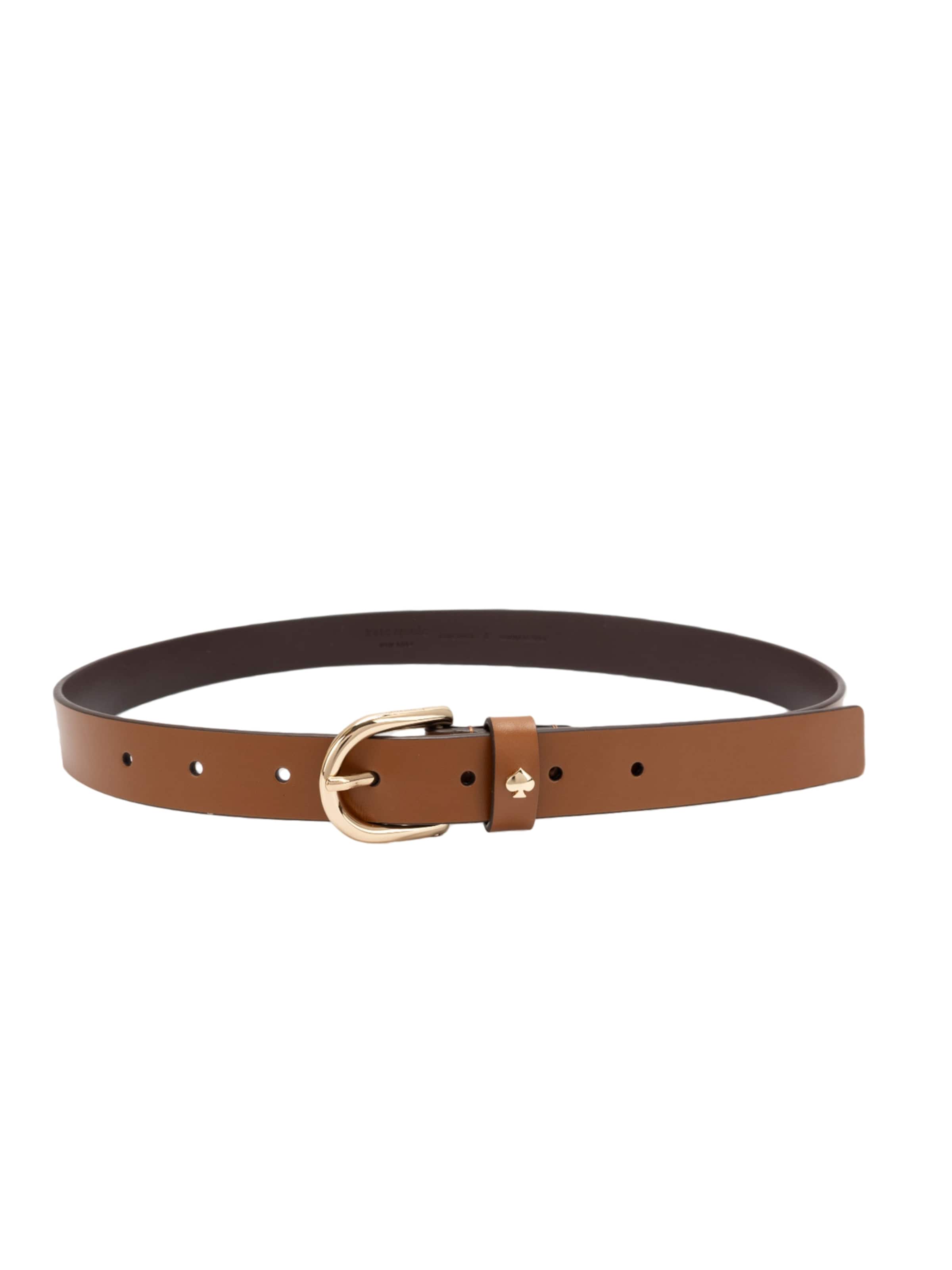 Ceinture Kate Spade en marron : devant