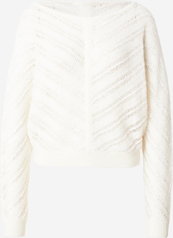 GUESS - Pullover 'CECILIA' em branco: frente
